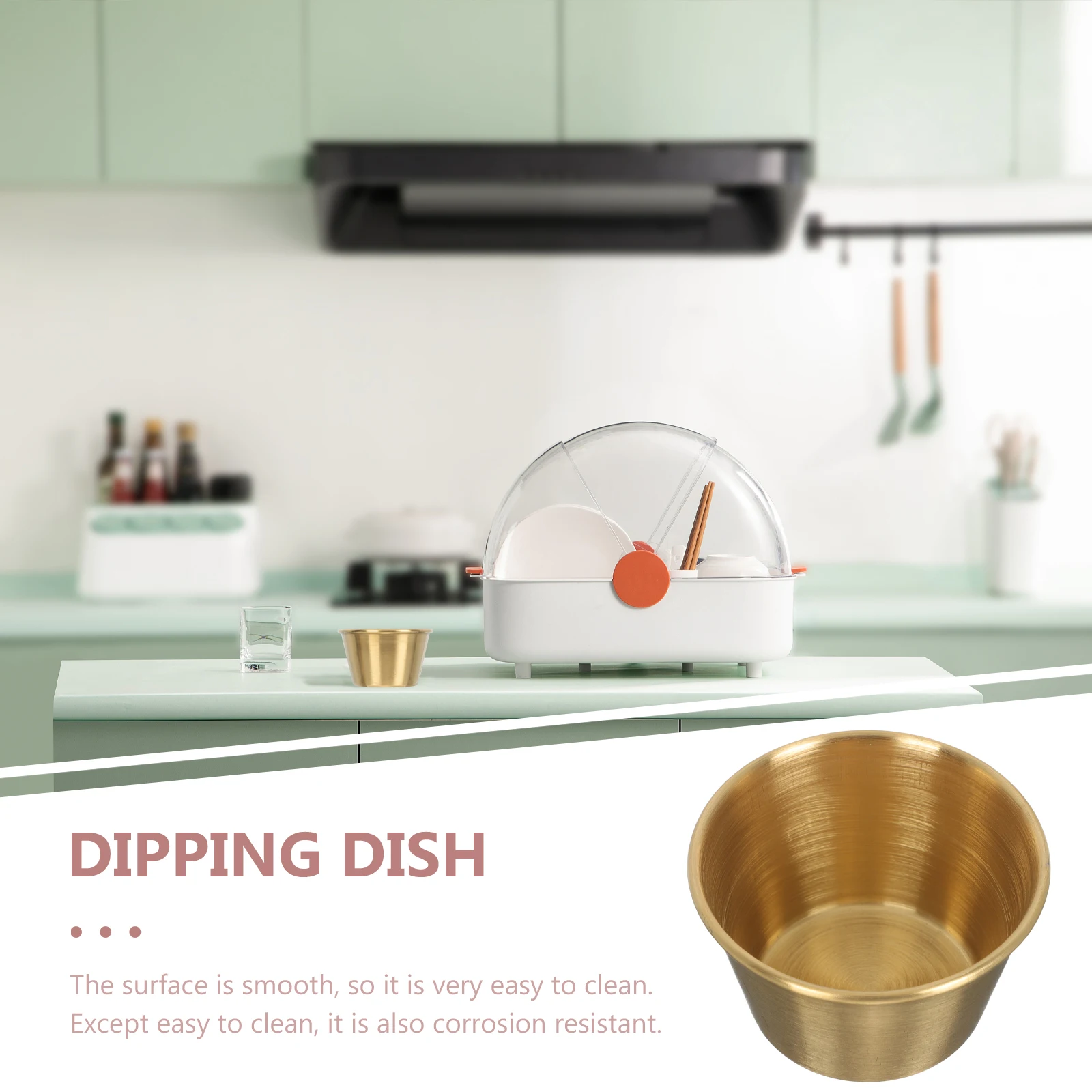 5pcs 304 Stainless Steel Sauce Cups Small Golden Ketchup Bowls Reusable Dipping Dishes Kitchen BBQ Party Dinner
5pcs 304 Stainless Steel Sauce Cups Small Golden Ketchup Bowls Reusable Dipping Dishes Kitchen BBQ Party Dinner