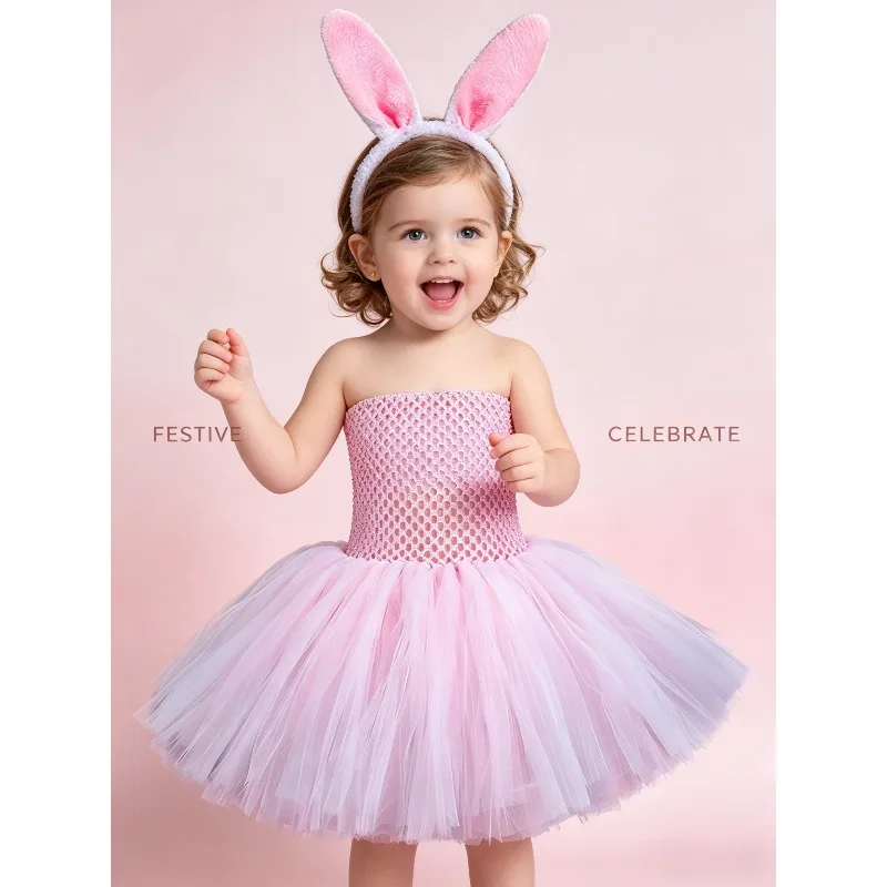 Rabbit Ear Tutu Skirt Multi-layer Mesh Puffy Skirt Holiday Party Cosplay Costume Tulle Fluffy Stage Performance Dress In Stock
Rabbit Ear Tutu Skirt Multi-layer Mesh Puffy Skirt Holiday Party Cosplay Costume Tulle Fluffy Stage Performance Dress In Stock