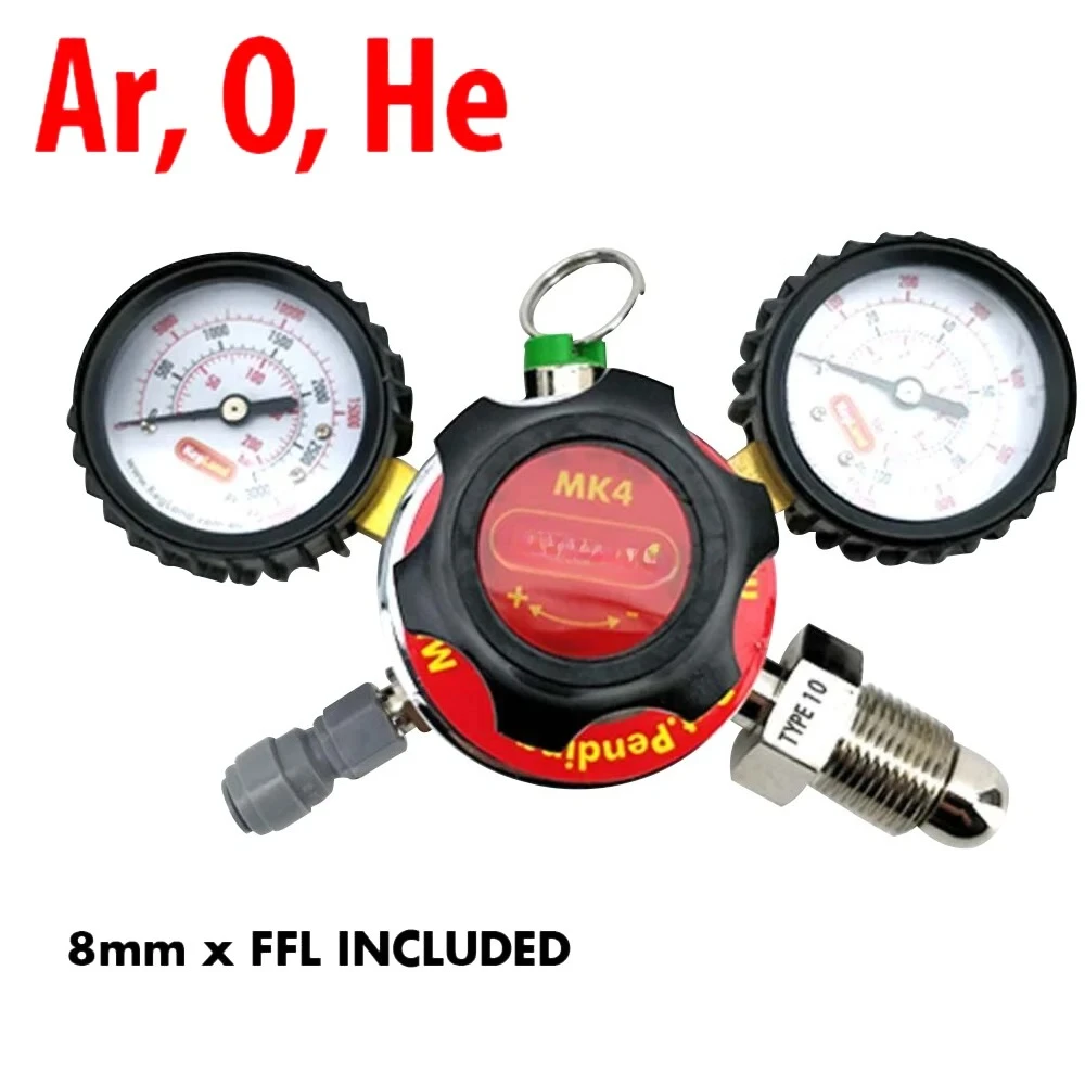 Argon, Oxygen, Helium Gas Regulator | MK4 Dual Gauge Multi Gas - Type 10 G5/8 male thread Beer Home Brewing
Argon, Oxygen, Helium Gas Regulator | MK4 Dual Gauge Multi Gas - Type 10 G5/8 male thread Beer Home Brewing