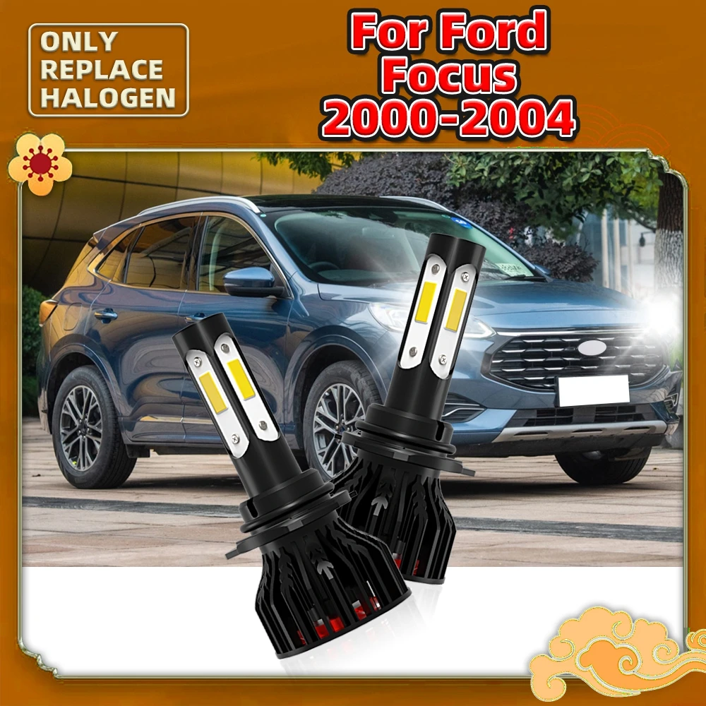 2Pcs LED H4 Car Headlights 360 Degree Bulbs For Ford Focus 2000 - 2004 2003 2002 2001 Front Vehicles Auto COB Headlamp 6000K 12V
2Pcs LED H4 Car Headlights 360 Degree Bulbs For Ford Focus 2000 - 2004 2003 2002 2001 Front Vehicles Auto COB Headlamp 6000K 12V