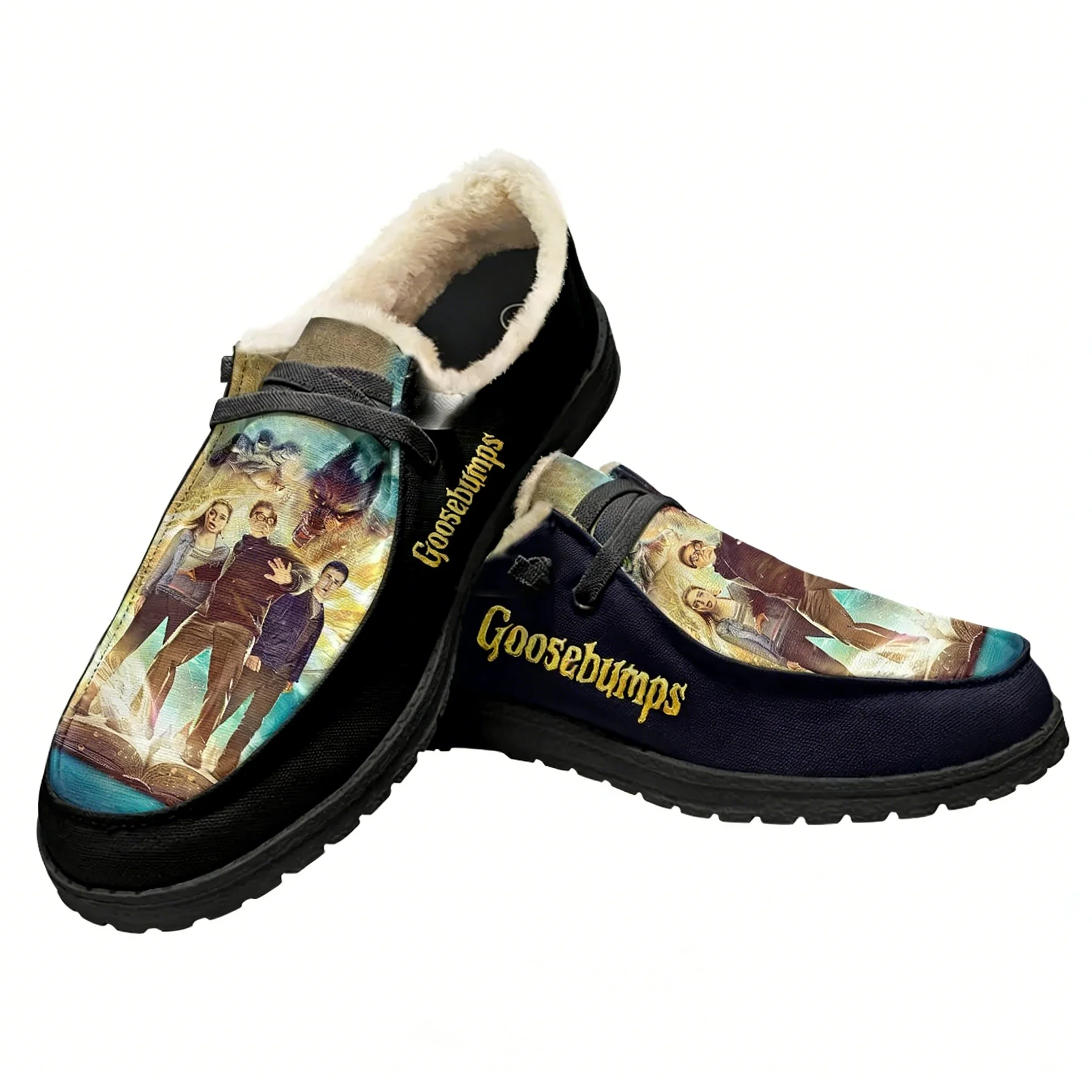 Goosebumps Velvet Flat Shoes Mens Womens Warm Shoe Indoor Outdoor Personalized Fashion Print Light Shoe Custom Couple Shoes
Goosebumps Velvet Flat Shoes Mens Womens Warm Shoe Indoor Outdoor Personalized Fashion Print Light Shoe Custom Couple Shoes