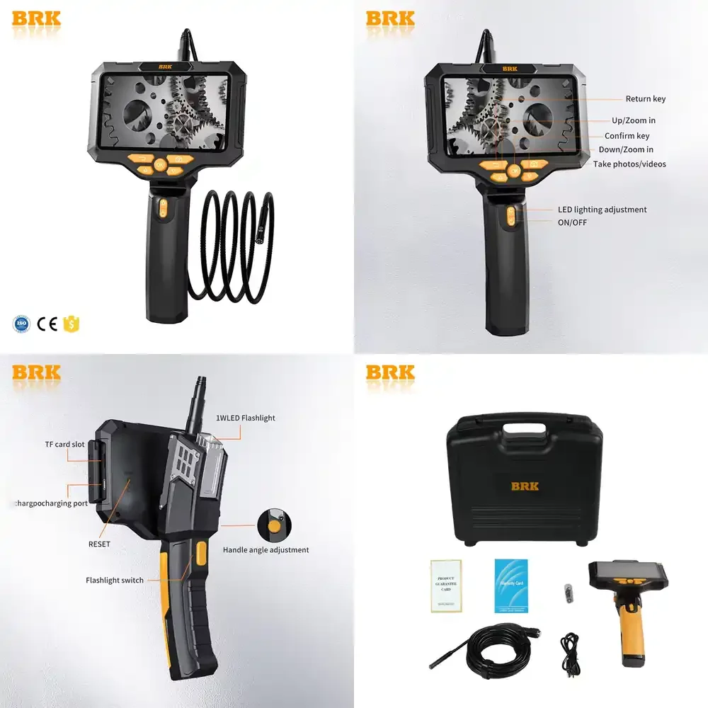 BRK HD 2MP 3.9mm Li-ion Battery Camera with 1M Cable for Pipe Inspection in Automotive & Home Use OEM
BRK HD 2MP 3.9mm Li-ion Battery Camera with 1M Cable for Pipe Inspection in Automotive & Home Use OEM