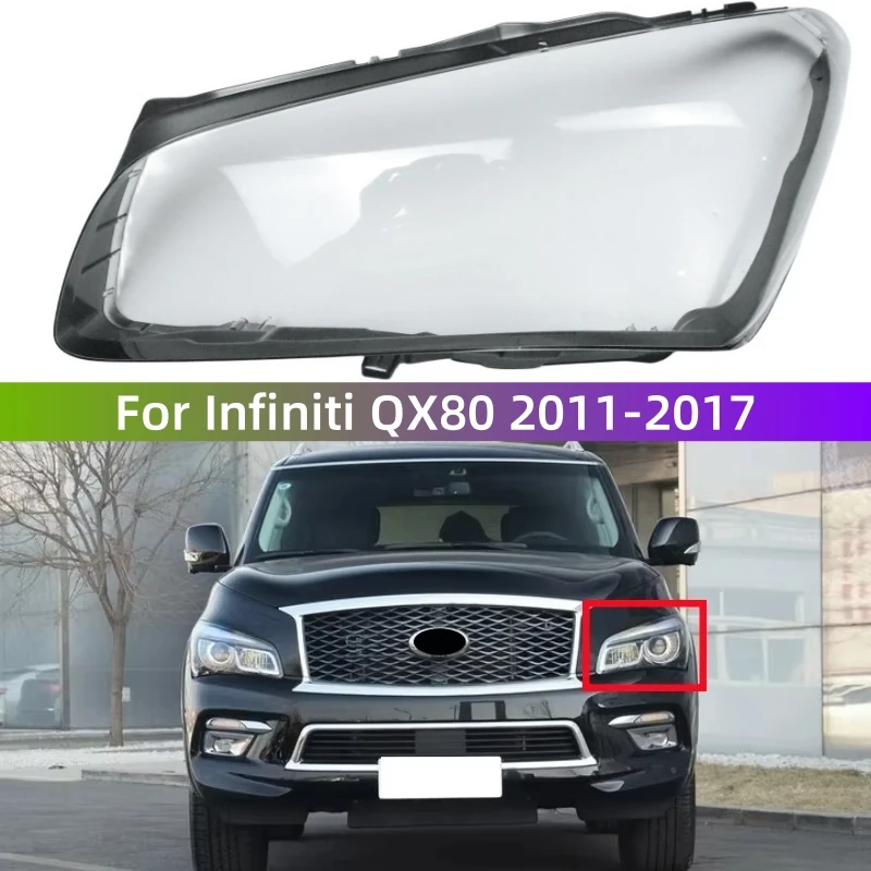For Infiniti QX80 2011 2012 2013 2014 2015 2016 2017 Cars Transparent PC Material Headlights Lights Glass Shell
For Infiniti QX80 2011 2012 2013 2014 2015 2016 2017 Cars Transparent PC Material Headlights Lights Glass Shell