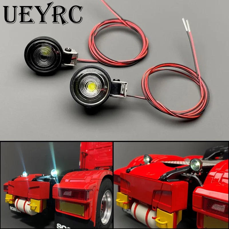 1 Pair LED Spotlight for RC Crawler Car TRX4 SCX10 Wrangler YIKONG 1/14 Tamiya RC Truck Tipper SCANIA 770S 56368 VOLVO ACTROS
1 Pair LED Spotlight for RC Crawler Car TRX4 SCX10 Wrangler YIKONG 1/14 Tamiya RC Truck Tipper SCANIA 770S 56368 VOLVO ACTROS