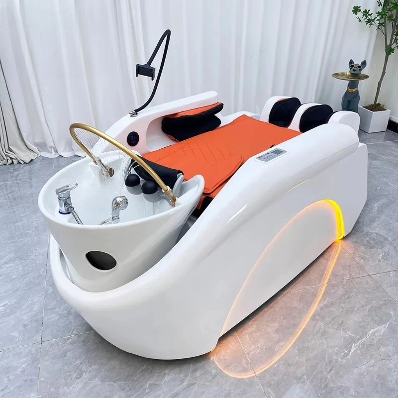 Профессиональная мебель для парикмахерских: интеллектуальная массажная кровать для мытья головы с гидротерапевтическим устройством
Профессиональная мебель для парикмахерских: интеллектуальная массажная кровать для мытья головы с гидротерапевтическим устройством