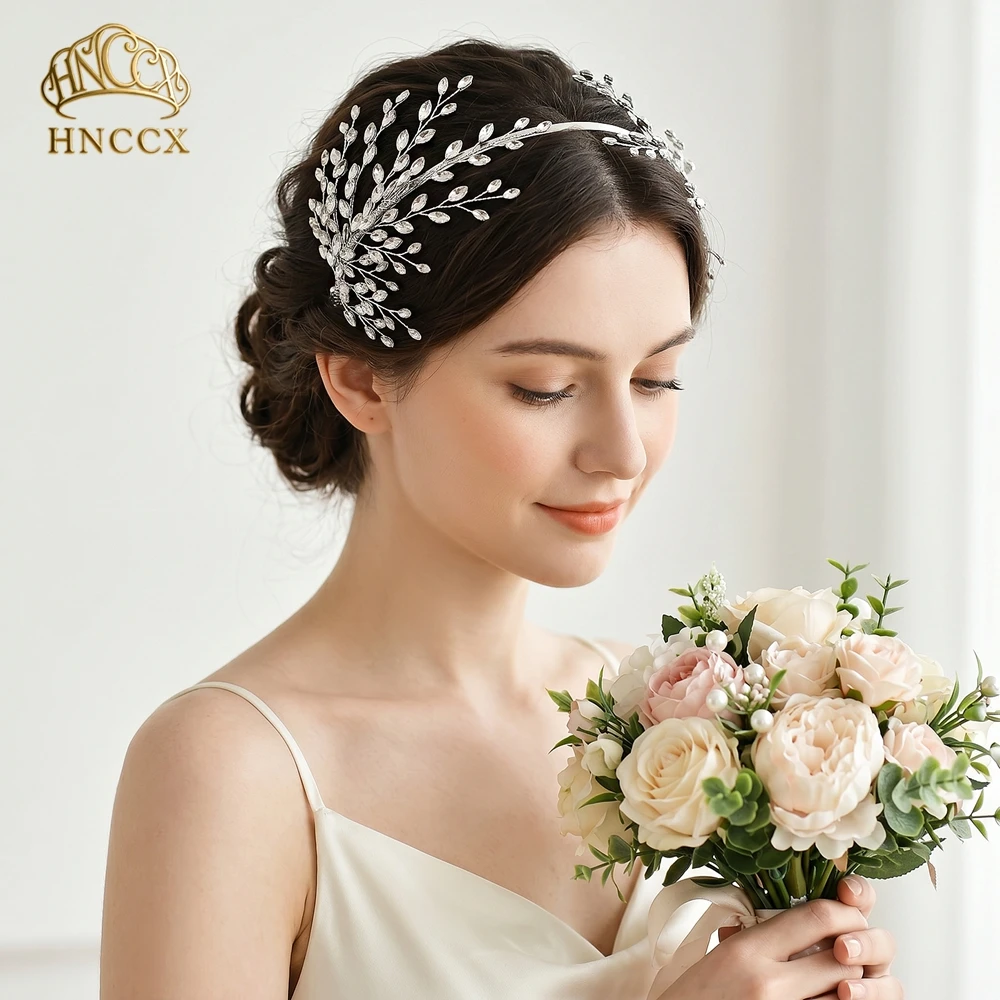 HNCCX Silver Color Crystal Bridal Headbands Handmade Rhinestone Wedding Hair Accessories Festival Headpiece Headwear HP1000
HNCCX Silver Color Crystal Bridal Headbands Handmade Rhinestone Wedding Hair Accessories Festival Headpiece Headwear HP1000