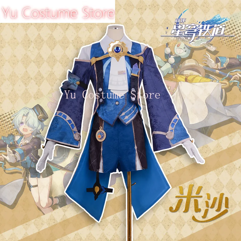 Yu костюм Honkai: Star Rail Misha мужской костюм для косплея Cos Game аниме вечерние униформа Хэллоуин играть ролевая одежда одежда
Yu костюм Honkai: Star Rail Misha мужской костюм для косплея Cos Game аниме вечерние униформа Хэллоуин играть ролевая одежда одежда