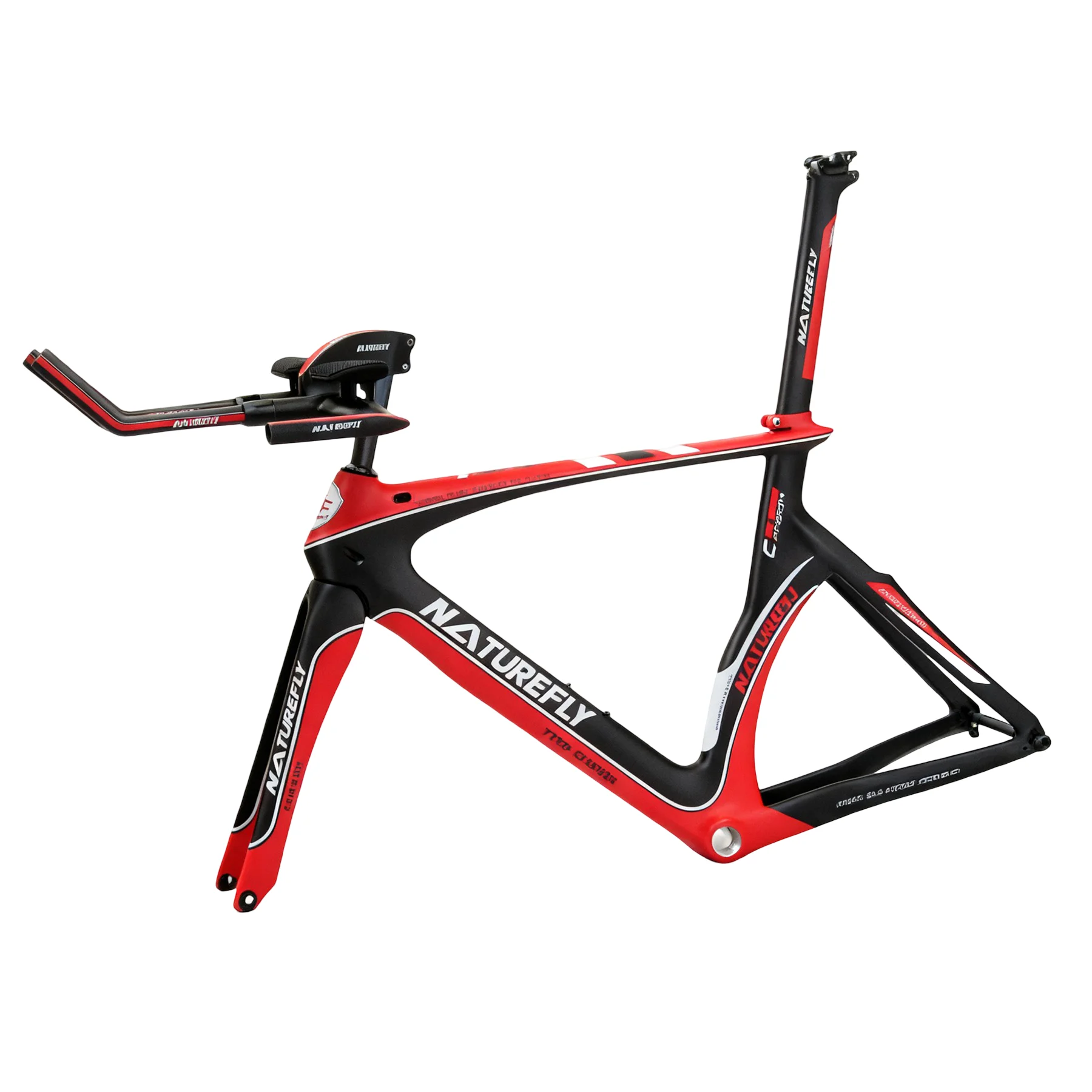 Red Carbon Triathlon Bike Frame TT Time Trial Frameset with Aero Handlebar - Lightweight Racing Bicycle Frame Set
Red Carbon Triathlon Bike Frame TT Time Trial Frameset with Aero Handlebar - Lightweight Racing Bicycle Frame Set