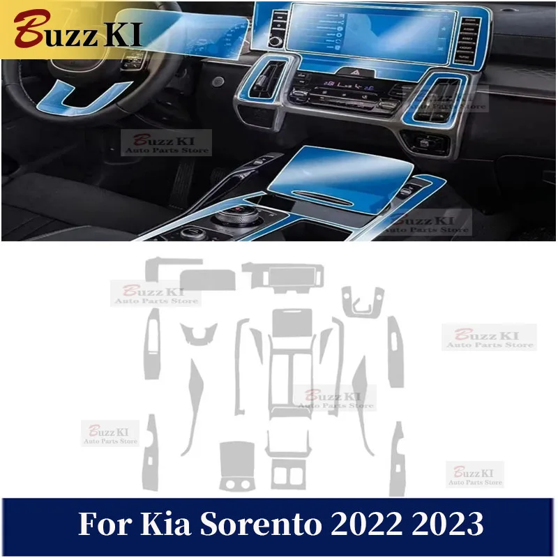 Для Kia Sorento 2022-2023: Защитная пленка из ТПУ для центральной консоли и навигационной системы, предварительно вырезанная, для ремонта и защиты интерьера автомобиля, антицарапийная наклейка
Для Kia Sorento 2022-2023: Защитная пленка из ТПУ для центральной консоли и навигационной системы, предварительно вырезанная, для ремонта и защиты интерьера автомобиля, антицарапийная наклейка