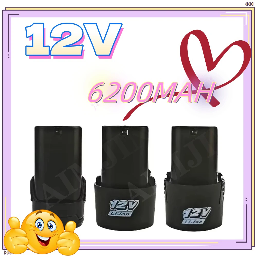 For Electric Tools, 12V 6.2Ah Rechargeable Battery Electric Drill, And Screwdriver For Battery Replacement
For Electric Tools, 12V 6.2Ah Rechargeable Battery Electric Drill, And Screwdriver For Battery Replacement