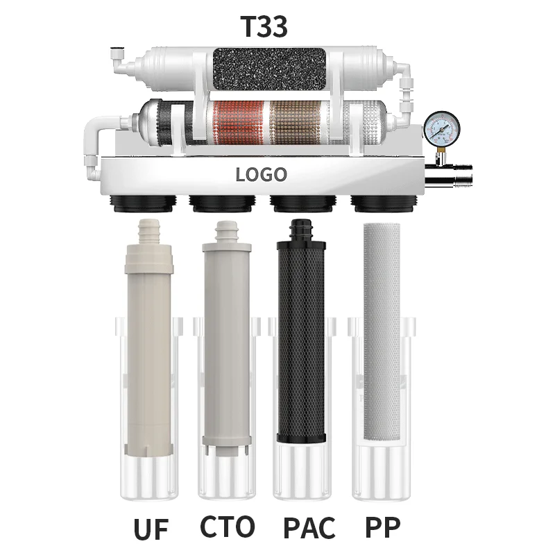 9-Stage Ultrafiltration Filter with Minerals | 900L/h Stainless Steel Water Purifier
9-Stage Ultrafiltration Filter with Minerals | 900L/h Stainless Steel Water Purifier