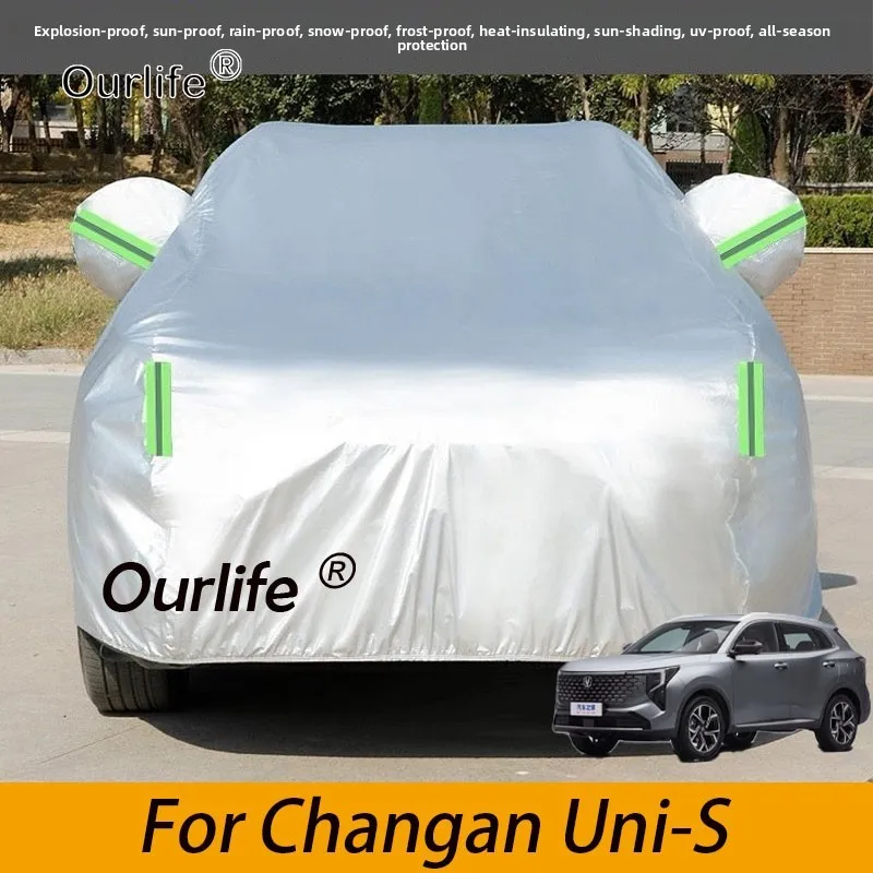 For Changan Uni-S 2026Car Covers Outdoor Sun Anti UV Rain Snow Dust Protection Oxford Cloth Accessories
For Changan Uni-S 2026Car Covers Outdoor Sun Anti UV Rain Snow Dust Protection Oxford Cloth Accessories