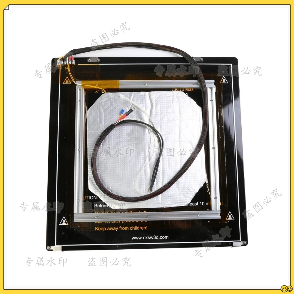 Max Hotbed CR-10 Max 700W 24V 470*470*3MM Aluminum Heatbed Kit Substrate MK3 Heated bed For CREATITY CR-10 MAX DIY 3d printer
Max Hotbed CR-10 Max 700W 24V 470*470*3MM Aluminum Heatbed Kit Substrate MK3 Heated bed For CREATITY CR-10 MAX DIY 3d printer