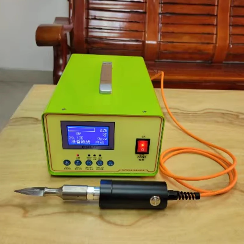 Ultrasonic Cutting Knife for Handheld Use with Replaceable Blade for Plastic Rubber Foam Fabric Cutting Ultrasonic Cutter
Ultrasonic Cutting Knife for Handheld Use with Replaceable Blade for Plastic Rubber Foam Fabric Cutting Ultrasonic Cutter