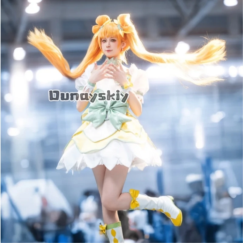 KS*20Anime PreCure Cosplay Yotsuba Arisu Cure Rosetta Mahou Shoujyo Costume Henshin Dress Lolita Cute Wigs Halloween Christmas
KS*20Anime PreCure Cosplay Yotsuba Arisu Cure Rosetta Mahou Shoujyo Costume Henshin Dress Lolita Cute Wigs Halloween Christmas