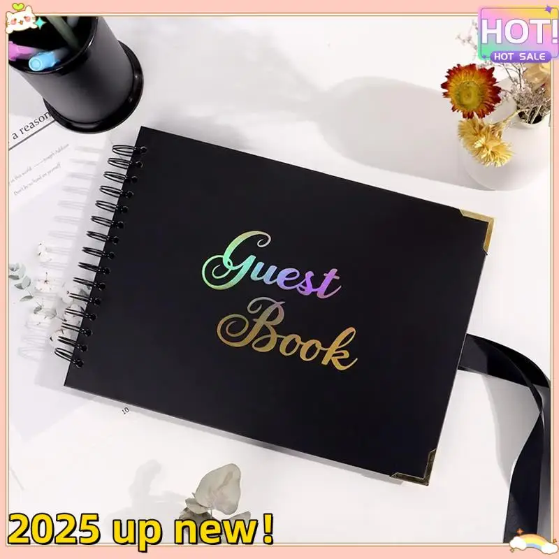 Wedding Guest Book Fit For Guests To Sign,Sign In Book For Funeral,Graduation,Baby Shower A
Wedding Guest Book Fit For Guests To Sign,Sign In Book For Funeral,Graduation,Baby Shower A