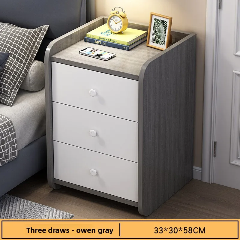 High-end Bedside table Minimalist style Small storage Locker Bedside cabinet Bedroom bedside cabinet
High-end Bedside table Minimalist style Small storage Locker Bedside cabinet Bedroom bedside cabinet
