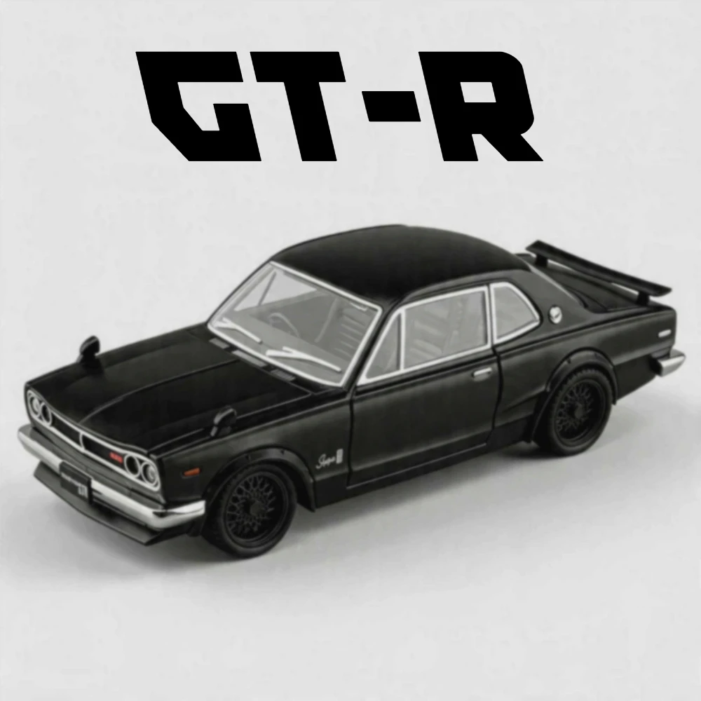 Масштабная модель спортивного автомобиля Skyline GT-R 1:22, литая из сплава, с открывающимися дверями, звуком и светом, коллекционная игрушка, украшение, подарок
Масштабная модель спортивного автомобиля Skyline GT-R 1:22, литая из сплава, с открывающимися дверями, звуком и светом, коллекционная игрушка, украшение, подарок