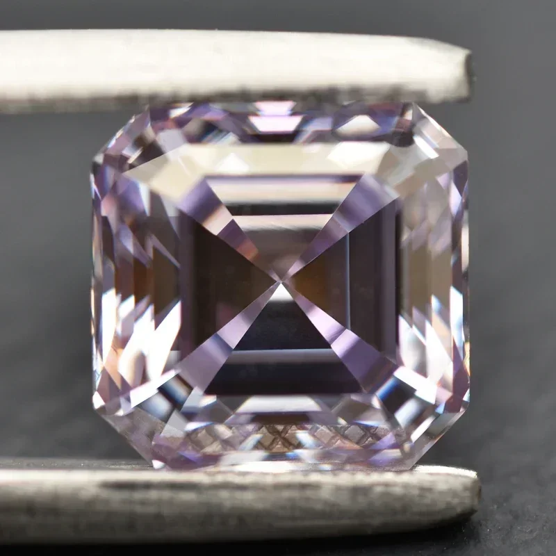 NEW Moissanite Stone Light Purple Asscher Cut With GRA Certificate Pass Diamond Tester For Gemstone Charms Jewelry Making Materi
NEW Moissanite Stone Light Purple Asscher Cut With GRA Certificate Pass Diamond Tester For Gemstone Charms Jewelry Making Materi