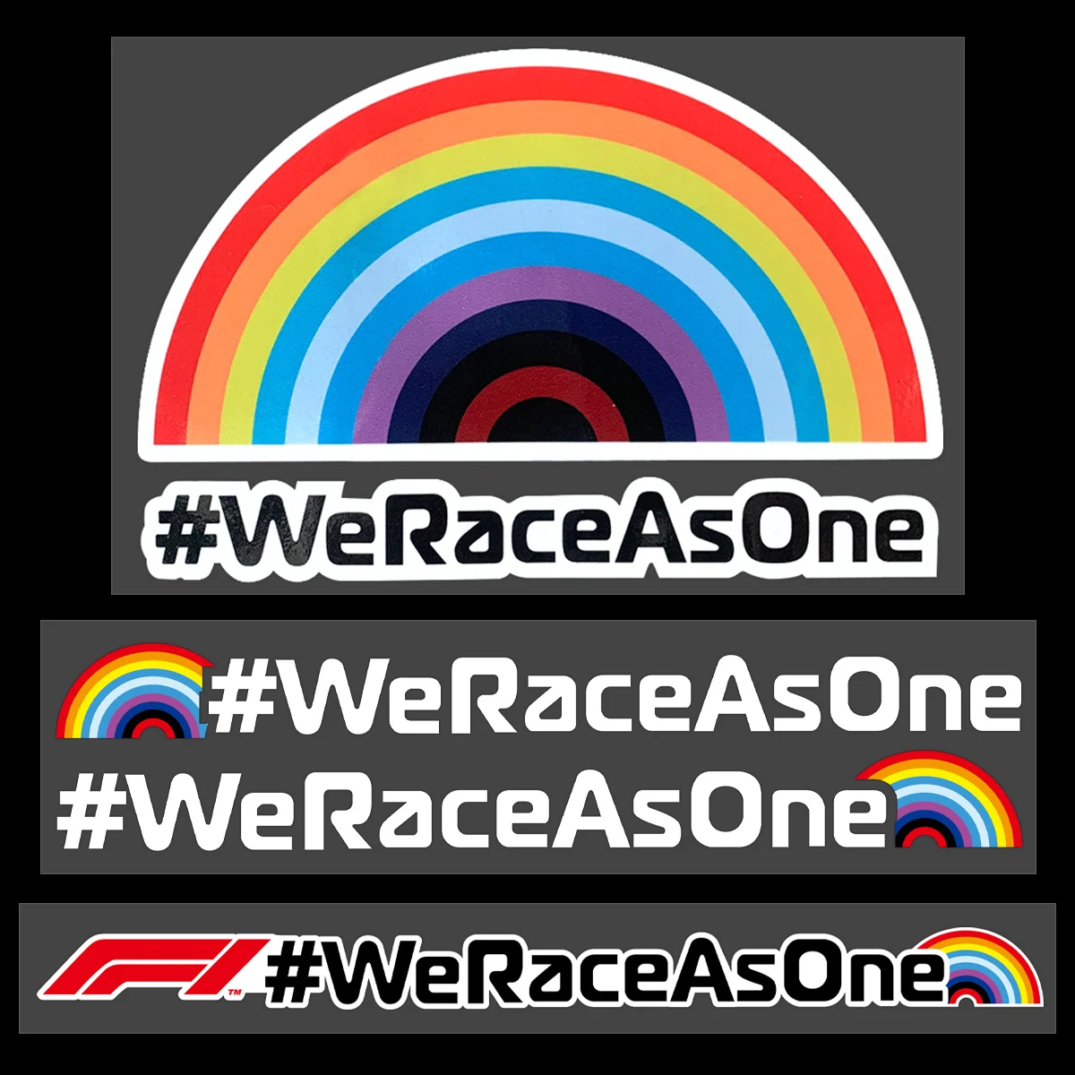 #WeRaceAsOne Rainbow Reflective Motorcycle Stickers Moto Scooter Body Windshield Fuel Tank Helmet Vinyl Decor Decals Accessories
#WeRaceAsOne Rainbow Reflective Motorcycle Stickers Moto Scooter Body Windshield Fuel Tank Helmet Vinyl Decor Decals Accessories