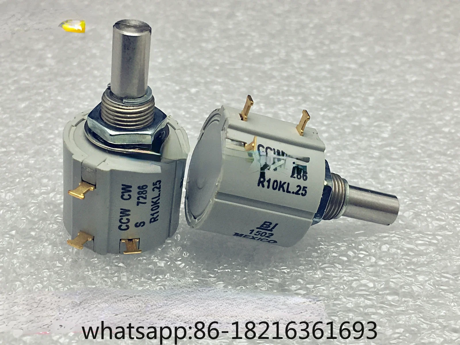 BI S 7286 R1K 2K 5K 10K precision multi-turn potentiometer
BI S 7286 R1K 2K 5K 10K precision multi-turn potentiometer