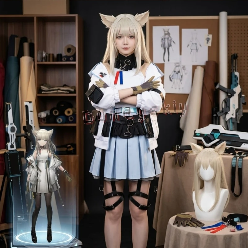 Endfield Perlica Cosplay Loose Drop Shoulder Casual Jacket Laser Iridescent Cuff Detail Furry Earwear Wig Anime Game Arknights
Endfield Perlica Cosplay Loose Drop Shoulder Casual Jacket Laser Iridescent Cuff Detail Furry Earwear Wig Anime Game Arknights