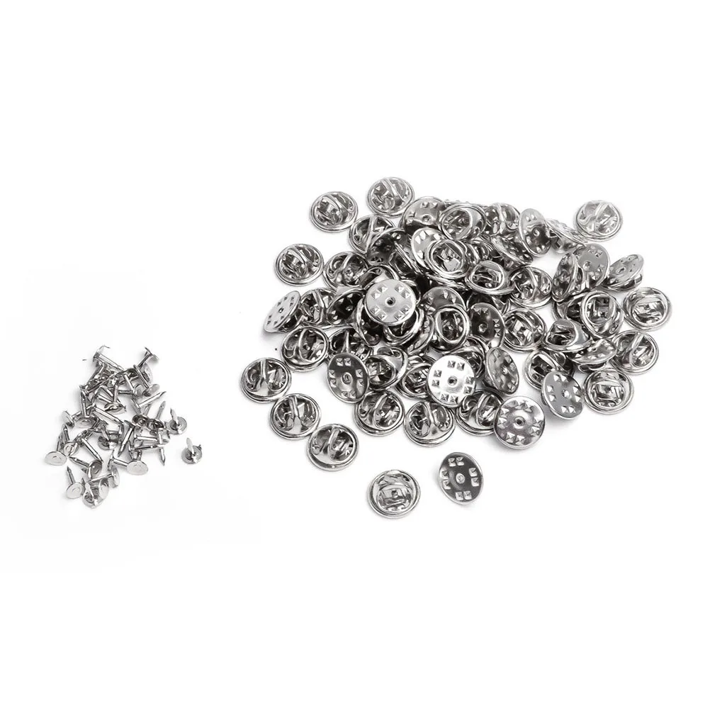 100Sets Chest Badge Pin Backs Durable Copper Tie Tacks Lapel Holder Brooch Clasps DIY Jewelry Craft Replacement
100Sets Chest Badge Pin Backs Durable Copper Tie Tacks Lapel Holder Brooch Clasps DIY Jewelry Craft Replacement