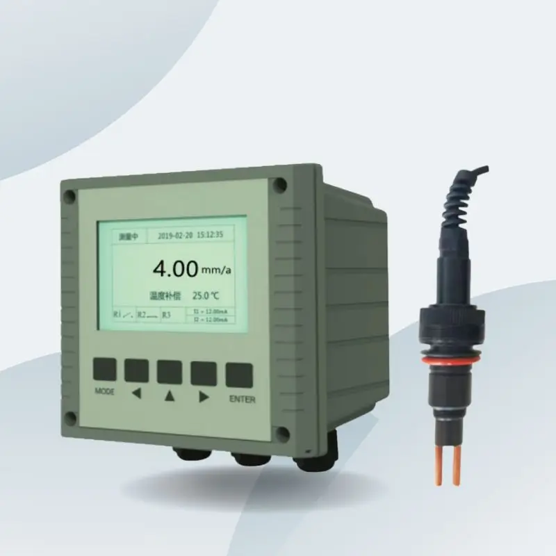 Electrochemical Metal Corrosion Rate Meter Testing Lead Corrosion Rate Controller Measurement with Probe
Electrochemical Metal Corrosion Rate Meter Testing Lead Corrosion Rate Controller Measurement with Probe