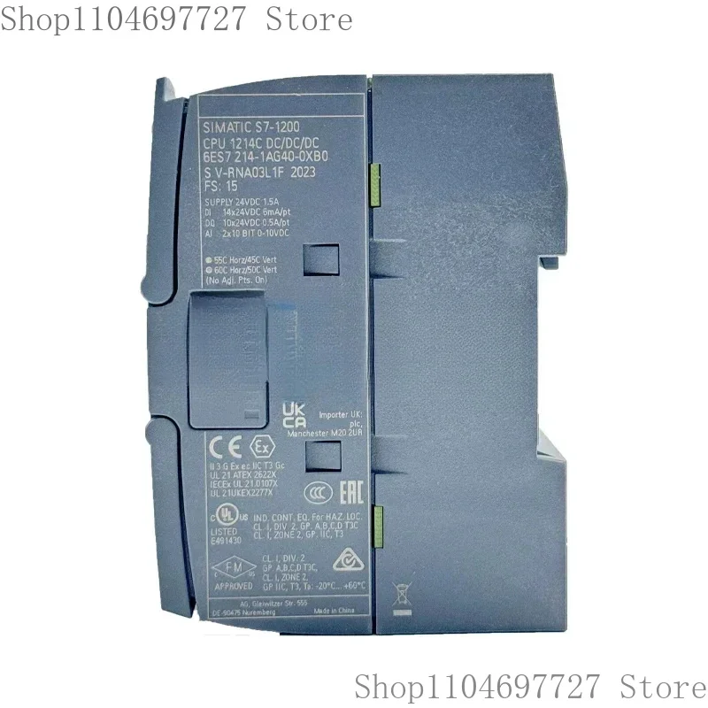 new PLC S7 1200 CPU 1214c 1217c 6es7217-1ag40-0xb0 6es7214-1bg40-0xb0 6es7214-1ag40-0xb0 6es7214-1ag40-0xb0
new PLC S7 1200 CPU 1214c 1217c 6es7217-1ag40-0xb0 6es7214-1bg40-0xb0 6es7214-1ag40-0xb0 6es7214-1ag40-0xb0