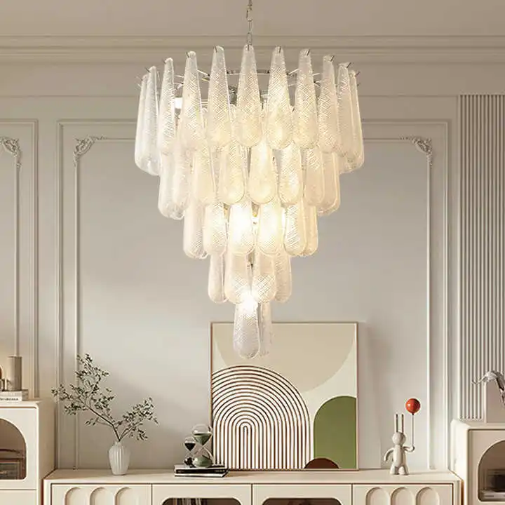 French Glass Chandelier Villa Hotel Home Retro Light Luxury Bedroom Living Room Dining Room Wedding Chandelier Pendant Light
French Glass Chandelier Villa Hotel Home Retro Light Luxury Bedroom Living Room Dining Room Wedding Chandelier Pendant Light