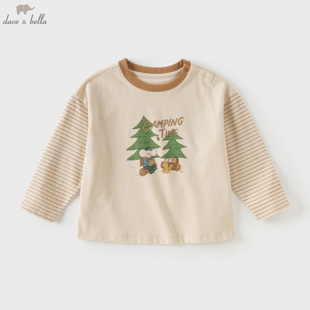 Dave Bella Boys Long Sleeve T-Shirt Kids Printed Autumn Spring T-shirt Tops Baby Cotton Casual Outdoor Clothes DB3253315
Dave Bella Boys Long Sleeve T-Shirt Kids Printed Autumn Spring T-shirt Tops Baby Cotton Casual Outdoor Clothes DB3253315