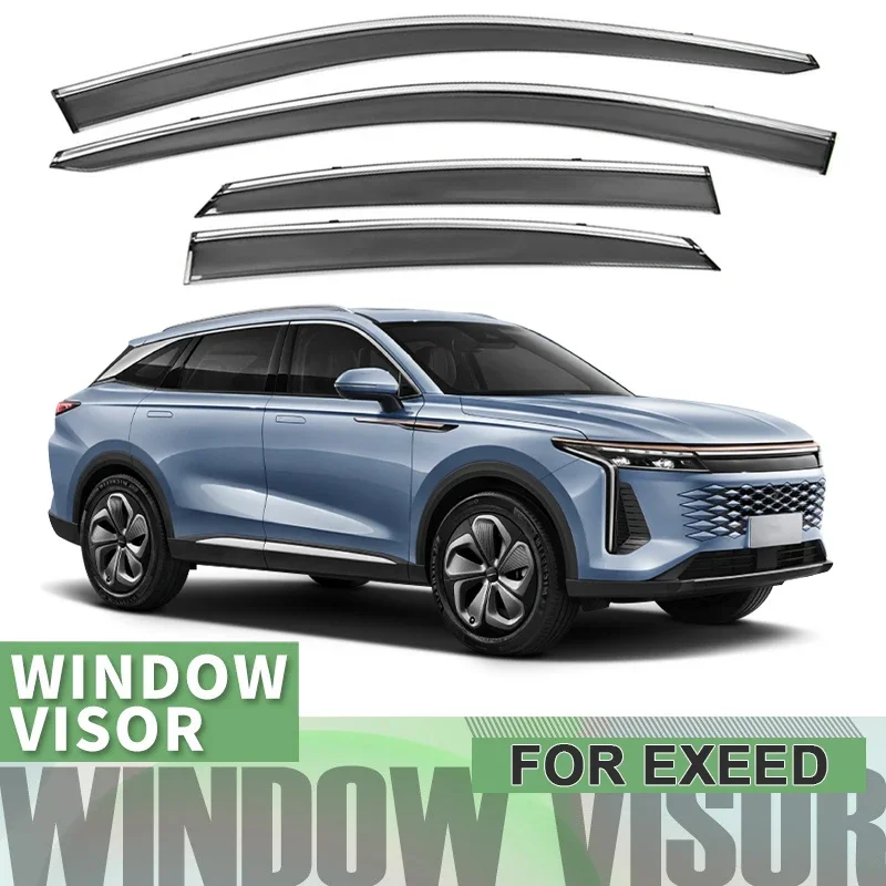 4pcs PC Car Window Visor Waterproof Protect Sunny Rainy Shelter Auto External Accessories For Chery EXEED TXL VX LX RX 2019-2025
4pcs PC Car Window Visor Waterproof Protect Sunny Rainy Shelter Auto External Accessories For Chery EXEED TXL VX LX RX 2019-2025