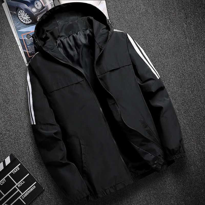 Spring Autumn Men's Lightweight Breathable Waterproof Sports Jaet Loose Fit Casual Outerwear Thin Layer Fce Lined Coat
Spring Autumn Men's Lightweight Breathable Waterproof Sports Jaet Loose Fit Casual Outerwear Thin Layer Fce Lined Coat