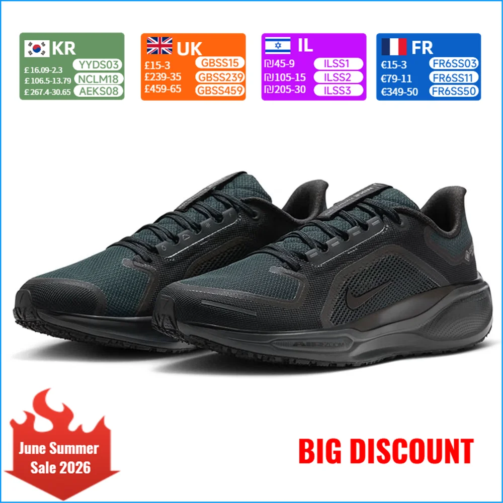Nike Pegasus 41 Winter Waterproof, Slip-Resistant, Durable, Warm, Cushioned Running Shoes FQ1356-001
Nike Pegasus 41 Winter Waterproof, Slip-Resistant, Durable, Warm, Cushioned Running Shoes FQ1356-001