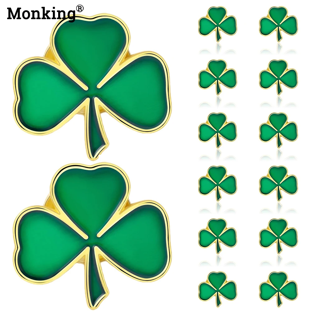 Monking 5/10/20/50Pcs St. Patrick's Day Lapel Pin Nickel Plated Enamel Brooch for Sweater Backpack Jewelry Accessories Gifts
Monking 5/10/20/50Pcs St. Patrick's Day Lapel Pin Nickel Plated Enamel Brooch for Sweater Backpack Jewelry Accessories Gifts