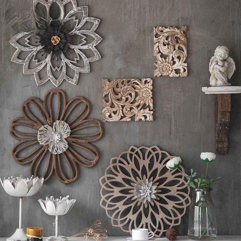 Distressed Wrought Iron Hollow Carved Wall Decor, American Vintage Wooden Wall Art for B&B Entrance & Living Room
Distressed Wrought Iron Hollow Carved Wall Decor, American Vintage Wooden Wall Art for B&B Entrance & Living Room