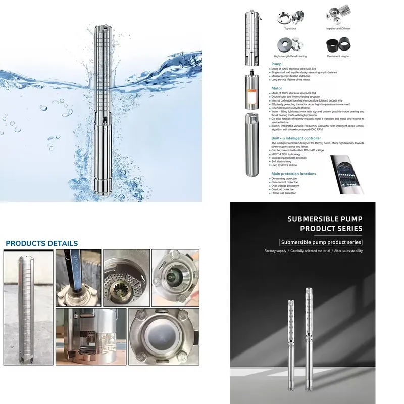 Popular Good Price Water Pump High Quality Deep Well Water Pump for Construction Sites
Popular Good Price Water Pump High Quality Deep Well Water Pump for Construction Sites