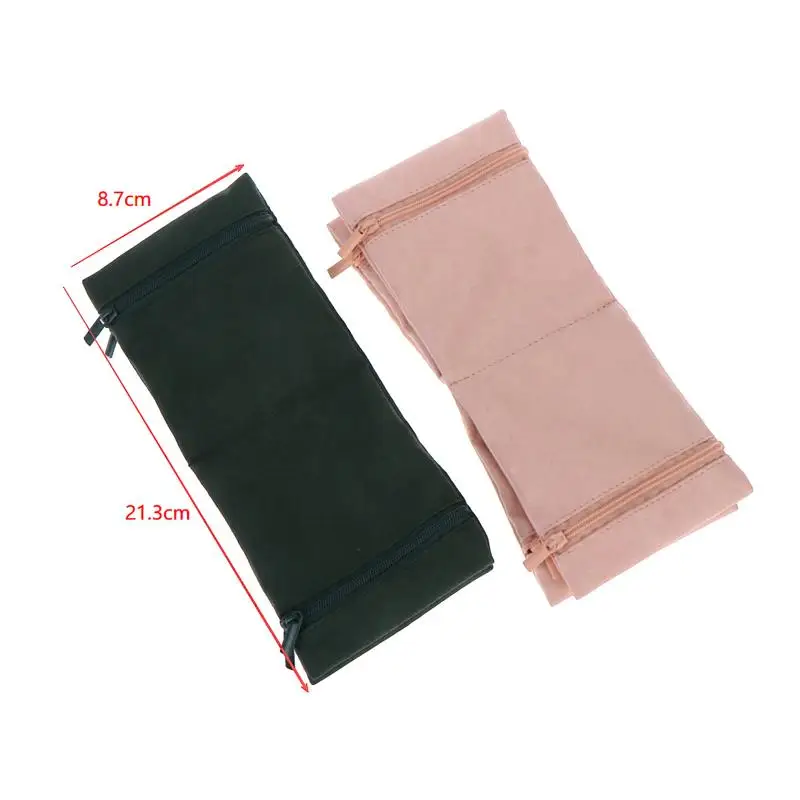 Multiple Compartments Travel Jewelry Storage Bag Zipper Delicate Clutch Pouch
Multiple Compartments Travel Jewelry Storage Bag Zipper Delicate Clutch Pouch