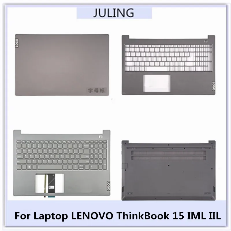 For LENOVO ThinkBook 15 IML IIL Laptop Top Case Rear LCD Back Cover Palmrest Upper Cover Bottom Housing Case
For LENOVO ThinkBook 15 IML IIL Laptop Top Case Rear LCD Back Cover Palmrest Upper Cover Bottom Housing Case