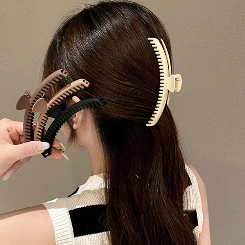 Fashion Large Matte Claw Clip Acrylic Solid Color Thin Shark Clip Hair Accessories Hairpin Geometric hair claw Bath
Fashion Large Matte Claw Clip Acrylic Solid Color Thin Shark Clip Hair Accessories Hairpin Geometric hair claw Bath