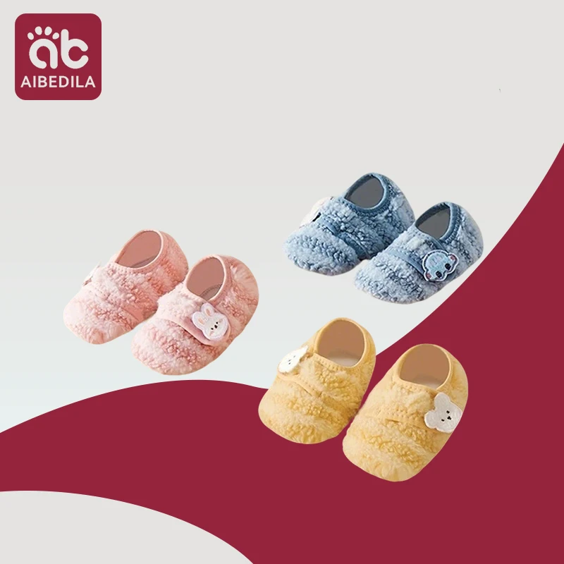 Cartoon Baby Floor Socks Kids Plush Slippers Toddler Warm Shoes Children Soft Non-slip Prewalkers Indoor Home Slippers
Cartoon Baby Floor Socks Kids Plush Slippers Toddler Warm Shoes Children Soft Non-slip Prewalkers Indoor Home Slippers
