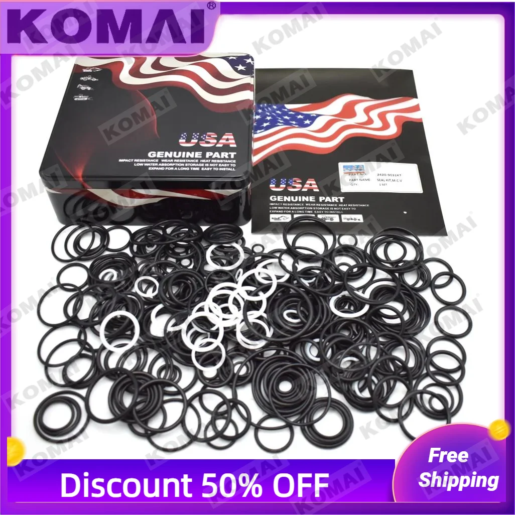 2420 9031kt Model Repair Kit Is Suitable For Excavator Replacement Excavator Parts Hydraulic Oil Seal
2420 9031kt Model Repair Kit Is Suitable For Excavator Replacement Excavator Parts Hydraulic Oil Seal