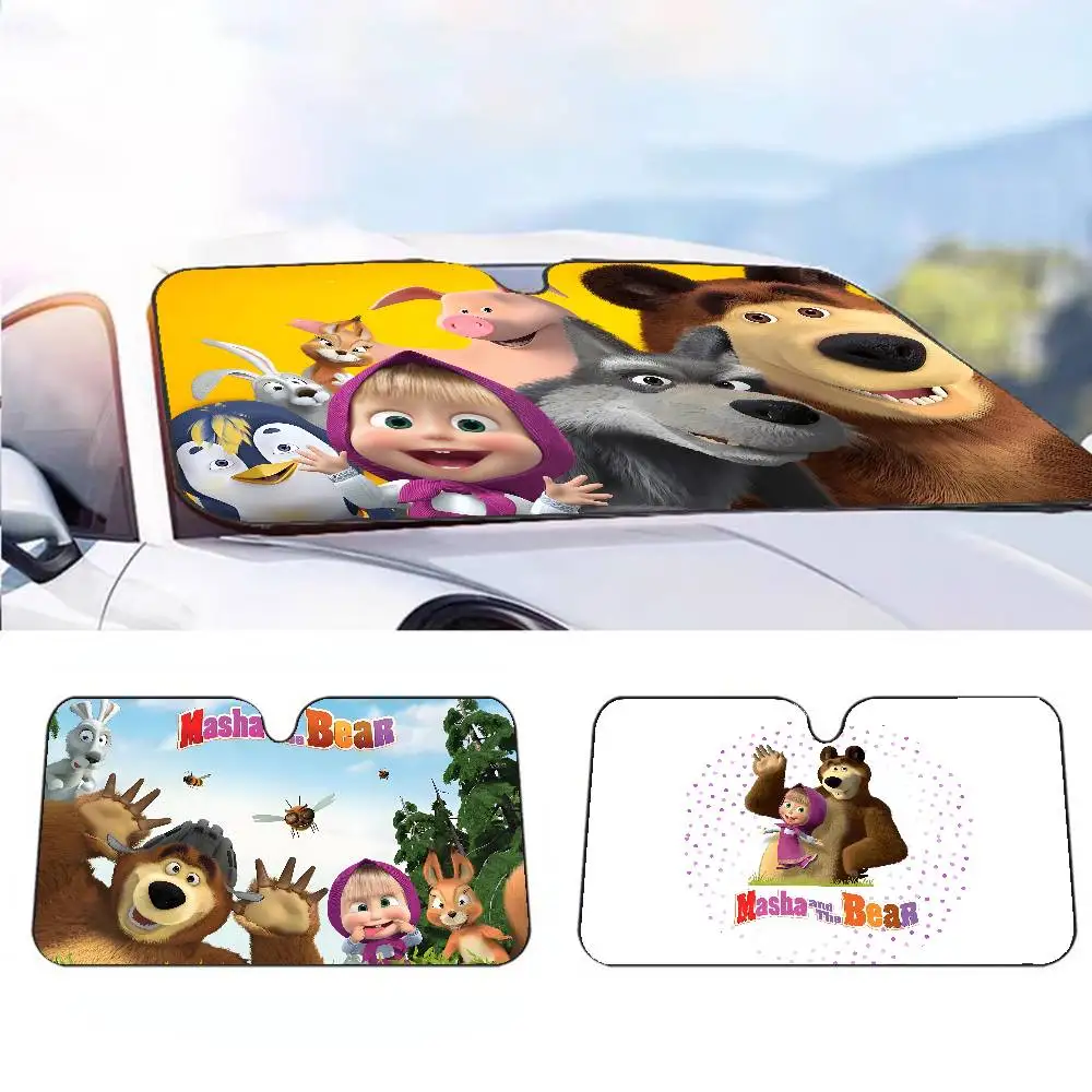 Cartoon Girl-Mashas And Bear cute Car SunShade Parasol Car Windshield Sun Shade UV Protection and Interior Cooler
Cartoon Girl-Mashas And Bear cute Car SunShade Parasol Car Windshield Sun Shade UV Protection and Interior Cooler
