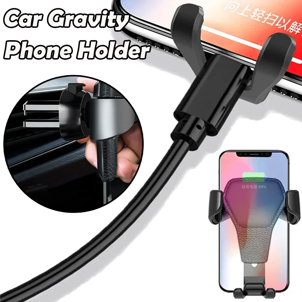 Car Gravity Phone Holder Stand 360° Adjustable Rotatable Protable Necessary Cars Air Vent Mount Stands Auto Interior Accessories
Car Gravity Phone Holder Stand 360° Adjustable Rotatable Protable Necessary Cars Air Vent Mount Stands Auto Interior Accessories
