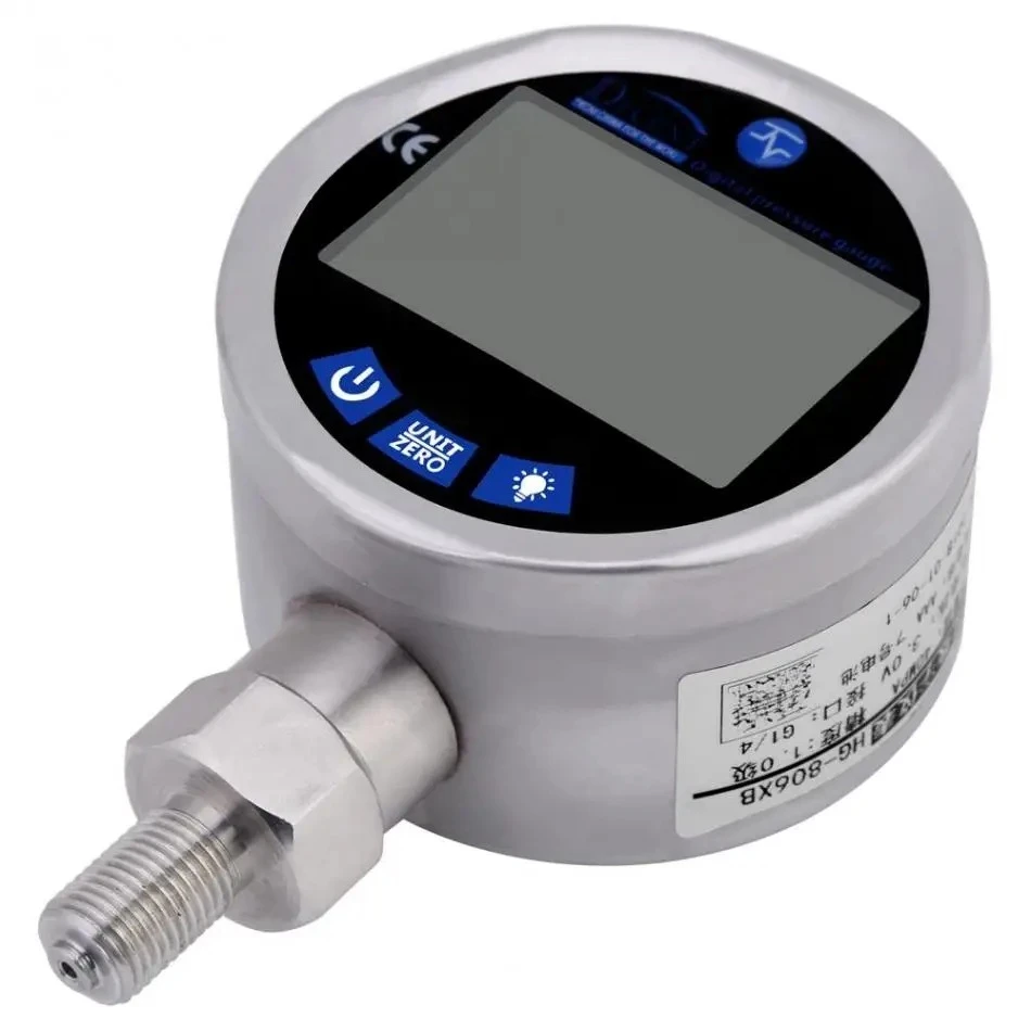 Digital Hydraulic Pressure Gauge 0-40Mpa 5800PSI Precision Pressure Tester Meter with G1/4 Connector
Digital Hydraulic Pressure Gauge 0-40Mpa 5800PSI Precision Pressure Tester Meter with G1/4 Connector
