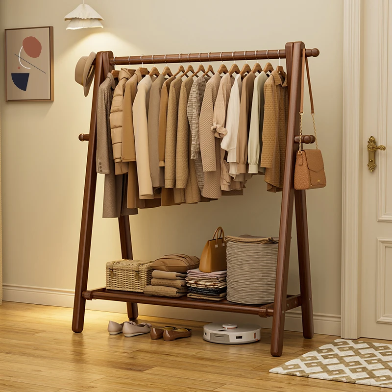 All solid wood hanger floor-to-ceiling bedroom household coat rack room beech drying rack indoor simple hanger
All solid wood hanger floor-to-ceiling bedroom household coat rack room beech drying rack indoor simple hanger