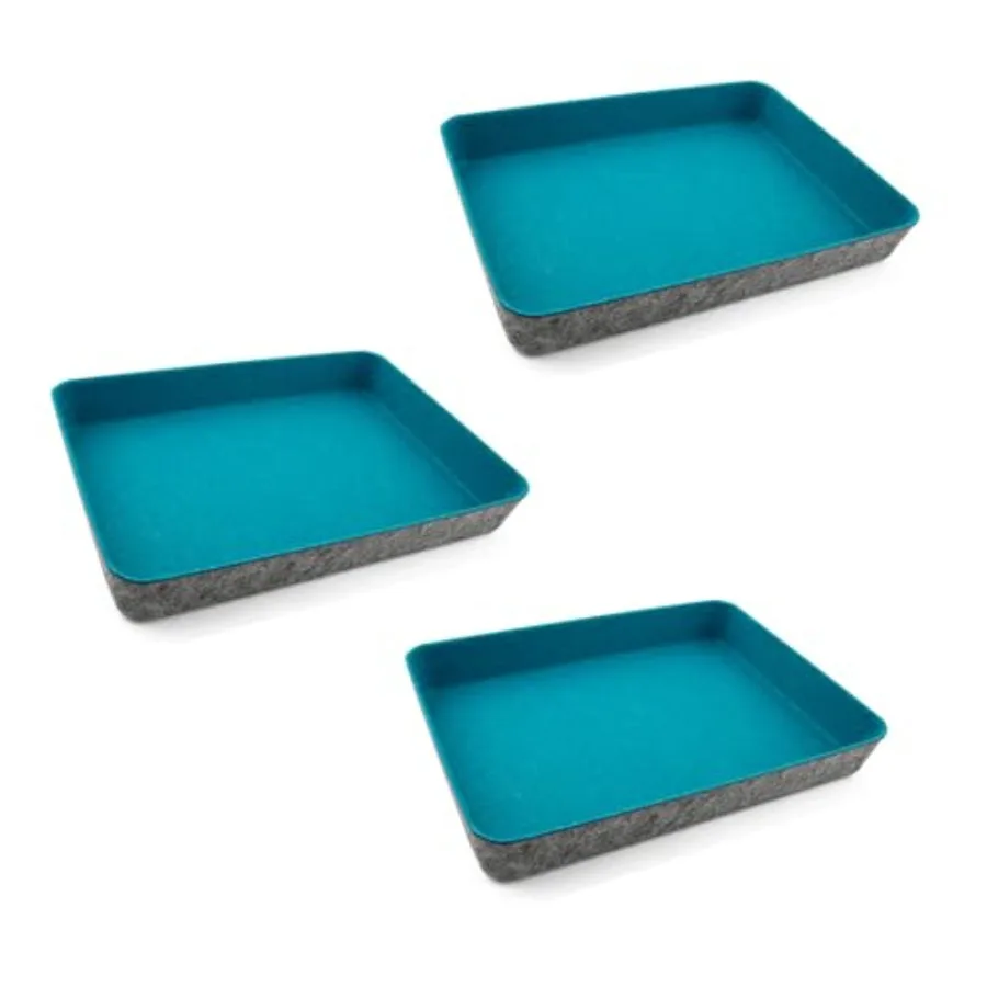 Felt Like It! 13 x 9.5 Inch Felt Tray Drawer Organizer Fits Standard Letter Size Paper Sheets 3 Pack
Felt Like It! 13 x 9.5 Inch Felt Tray Drawer Organizer Fits Standard Letter Size Paper Sheets 3 Pack