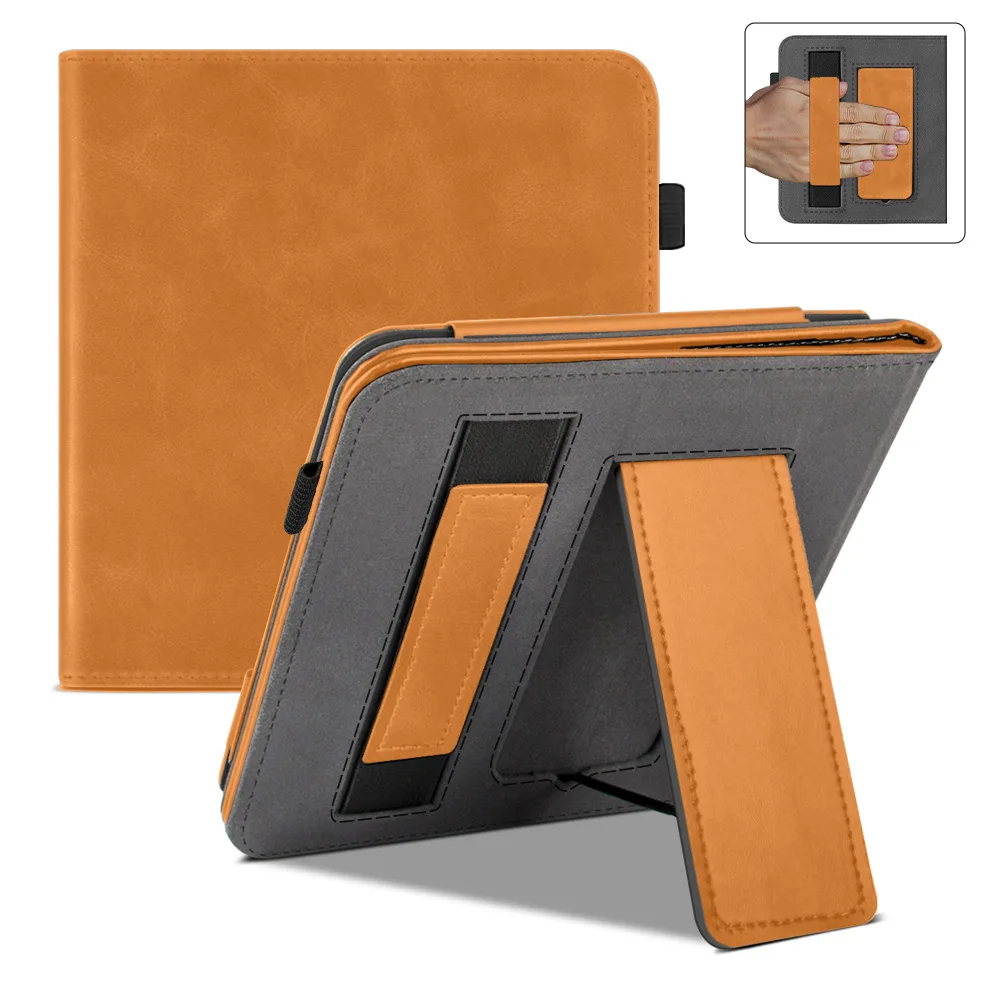 Stand Case for New 7" Kobo Libra Colour/Kobo Libra 2/Libra H2O e-Reader - PU Leather Sleeve Cover with Hand Strap/Auto Sleep/Wak
Stand Case for New 7" Kobo Libra Colour/Kobo Libra 2/Libra H2O e-Reader - PU Leather Sleeve Cover with Hand Strap/Auto Sleep/Wak