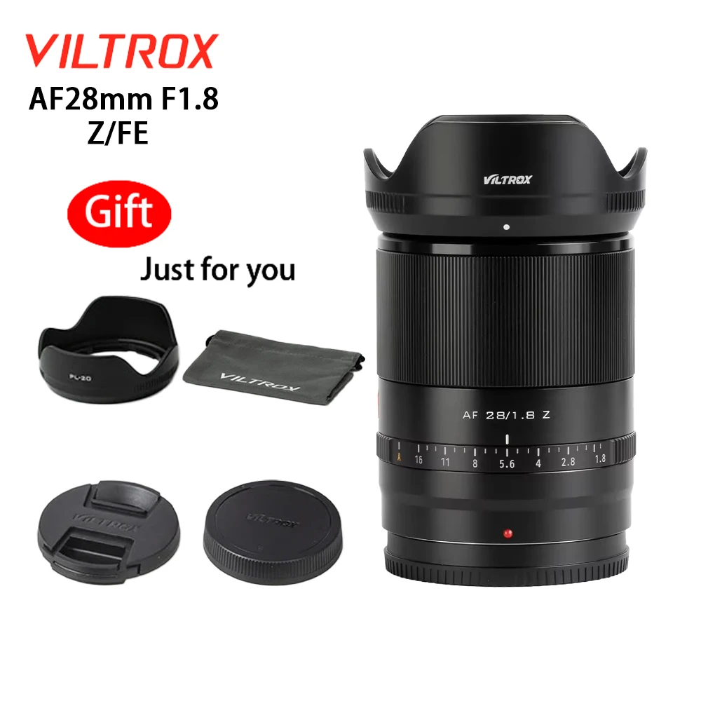 Viltrox 28 мм F1.8 объектив для камер полнокадровый объектив с автофокусом для беззеркальных камер Nikon Z Sony E с креплением
Viltrox 28 мм F1.8 объектив для камер полнокадровый объектив с автофокусом для беззеркальных камер Nikon Z Sony E с креплением