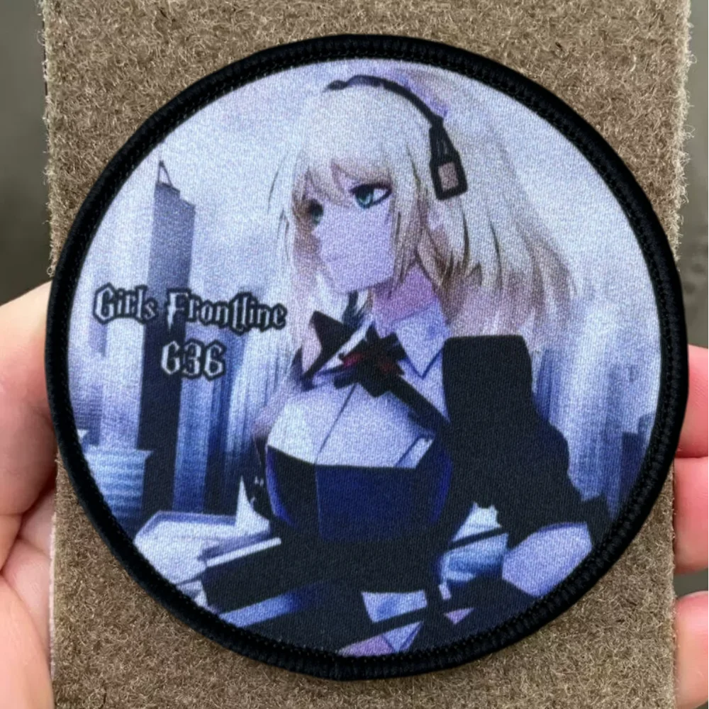 Anime Girl Tactical Patch on Clothes Girls' Frontline G36 Print Hook&Loop Emblem Military Morale Badge Armband Backpack Stickers
Anime Girl Tactical Patch on Clothes Girls' Frontline G36 Print Hook&Loop Emblem Military Morale Badge Armband Backpack Stickers
